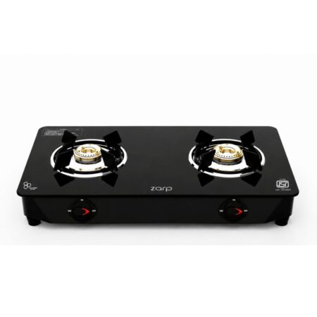 ZARP 2 Burner Glass Top Gas Stove