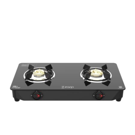 ZARP 2 Burner Glass Top Gas Stove